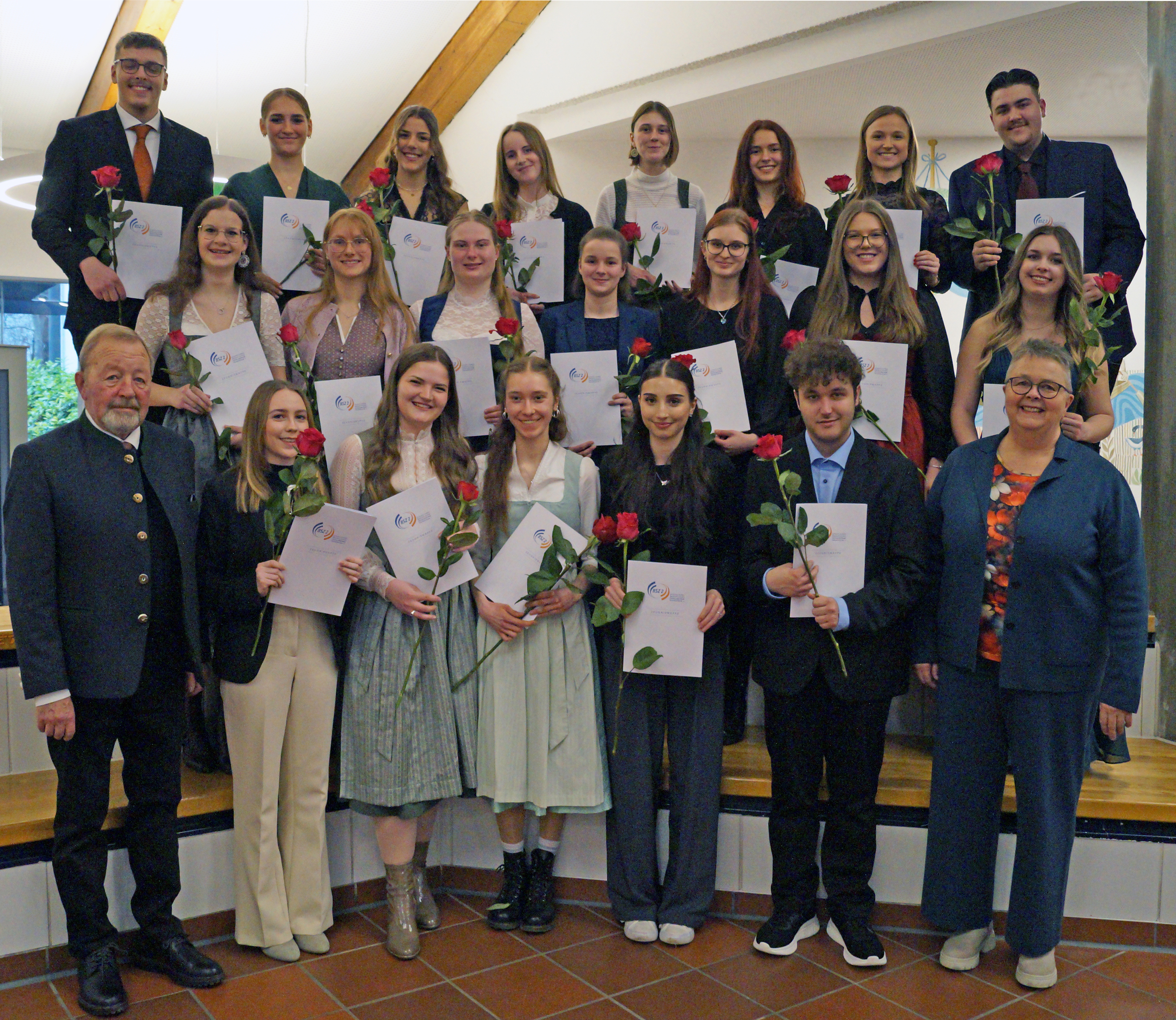 Fotos Preisträger Abschlussfeier Winter 2026